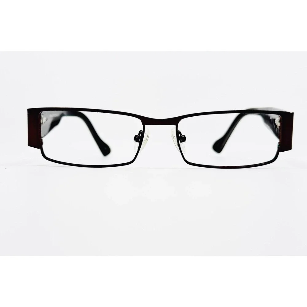 Tempo Eyeglasses Frames Mens Brown Rectangular CTM9013 52-16-140